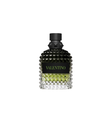 عطر فالنتينو اومو بورن ان روما جرين سترافاجانزا او دو تواليت للرجال 100 مل Valentino Uomo Born in Roma Green Stravaganza Valentino