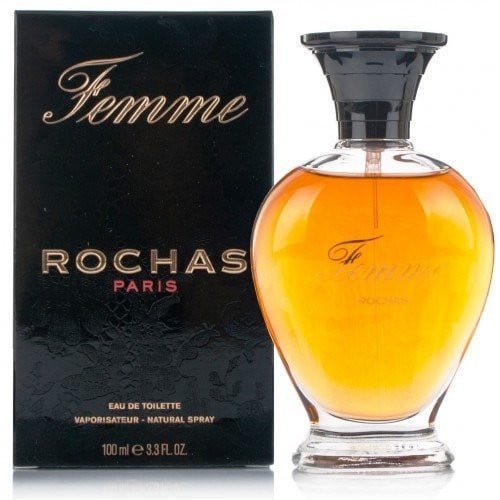 عطر روشاس فيمي الاسود او دو تواليت 100مل Rochas Femme Eau de Toilette
