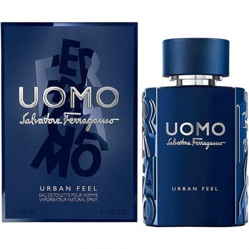 عطر سلفاتور فيرغامو اومو اوربان فيل او دو تواليت 100مل Salvatore Ferragamo Uomo Urban Feel Eau de Toilette 100ml