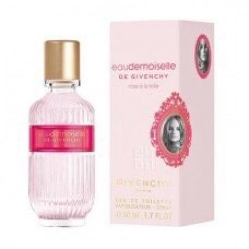 عطر جيفنشي اوودوموازيل دو جينفشي روز اي لا فولي تواليت 50مل Givenchy Eaudemoiselle de Givenchy Rose a La Folie Toilette